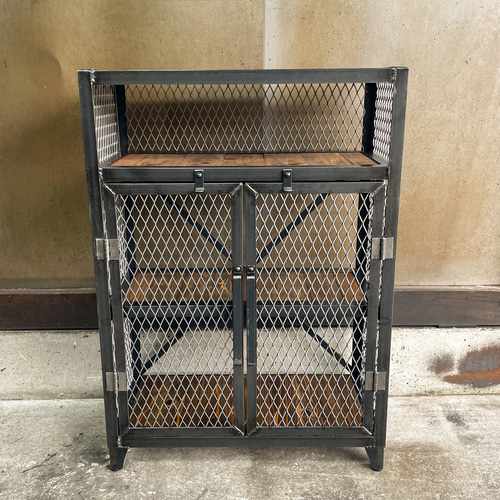 アイアンキャビネット［上棚］アイアン家具 アイアンラック