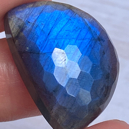 【for まさみ♫様】天然石　珍ハニカムオパール＆スイスブルートパーズ14kgf for まさみ♫様】天然石 珍ハニカムオパール＆スイスブルー