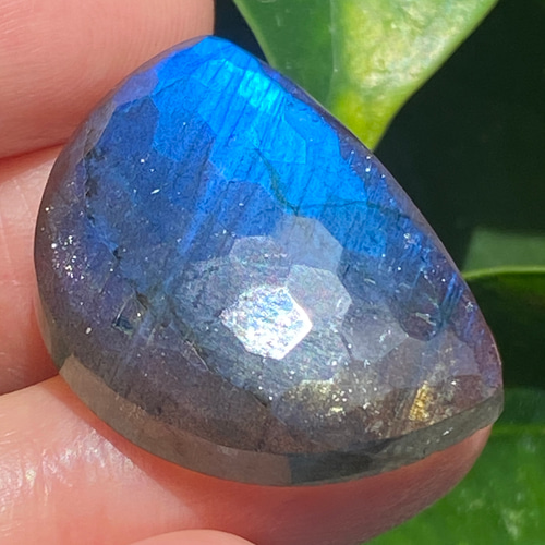 【for まさみ♫様】天然石　珍ハニカムオパール＆スイスブルートパーズ14kgf for まさみ♫様】天然石 珍ハニカムオパール＆スイスブルー