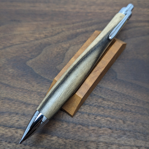 新作】黒柿 シャープペンシル No.553 ペン・筆記用具 工房