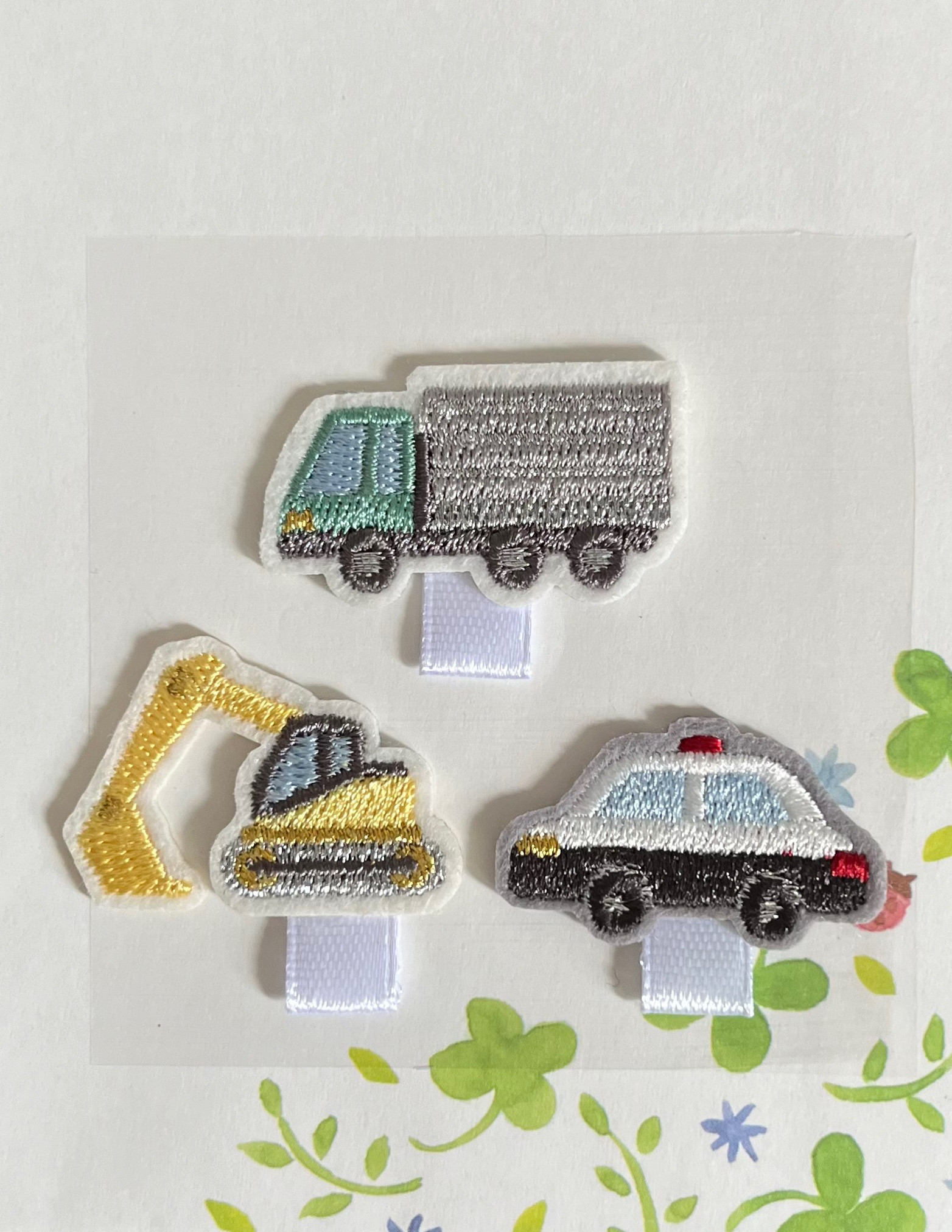 【300円～】車（くるま）の名札用ワッペン