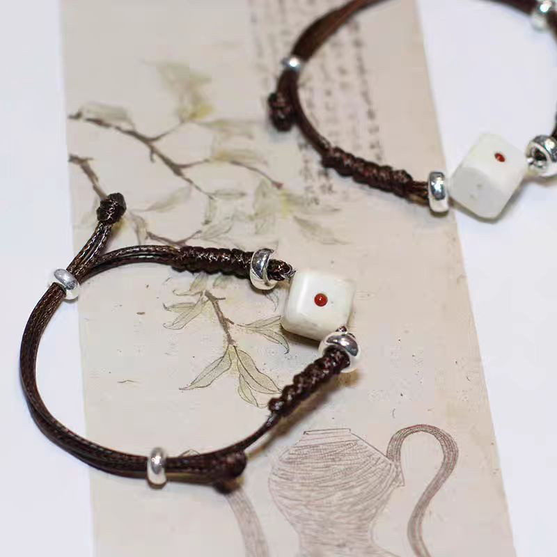 ハンドメイド ブレスレット 手作り バングル 南歌子 リストバンド 鹿の角 シルバー999 男女兼用 誕生日 周年記念日 11,172円