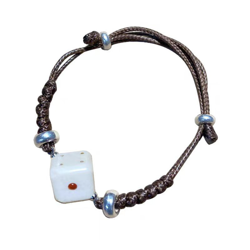 ハンドメイド ブレスレット 手作り バングル 南歌子 リストバンド 鹿の