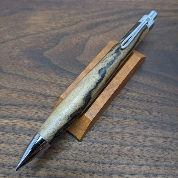 新作】黒柿 シャープペンシル No.554 ペン・筆記用具 工房