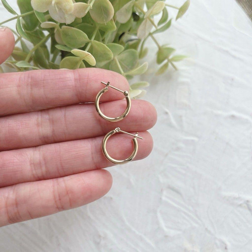 K18 ピアス フープ 18K フープピアス 15ミリ 刻印 新品 ゴールド K18 ピアス フープ 18K フープピアス 15ミリ 刻印 新品 ゴールド