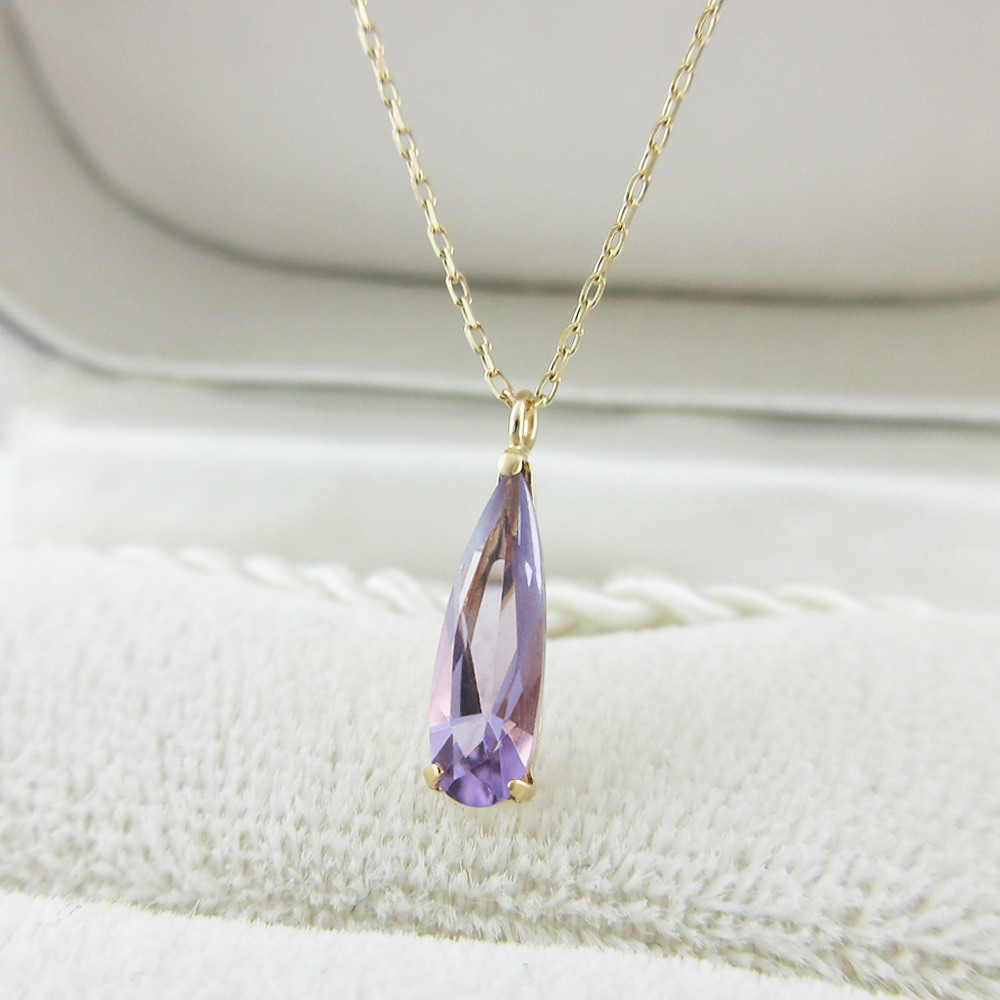【限定セール！】 エラン　アメシスト　大粒アメジストネックレス　19950円 新品タグ付　Elan アクセサリー