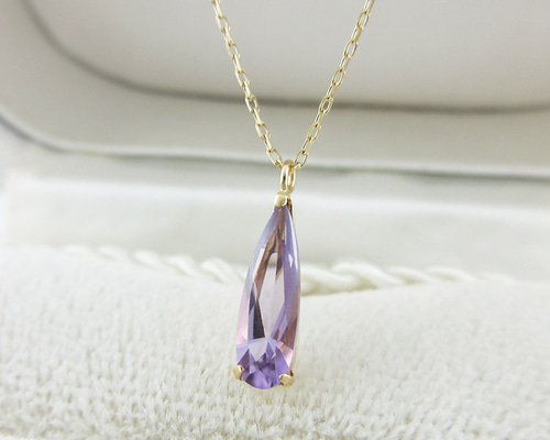 【美品】SVアメジストペンダントネックレス 楽天市場】アメジスト ネックレス 一粒 レディース シンプル