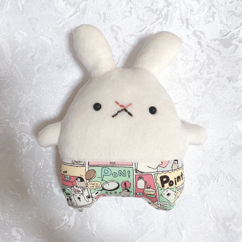 BIGなつよいパンツちゃん(うさぎ)〜全3種〜 ぬいぐるみ りのん