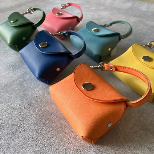 キーケース スマートキー対応 小物入れ シームレス イタリアンレザー