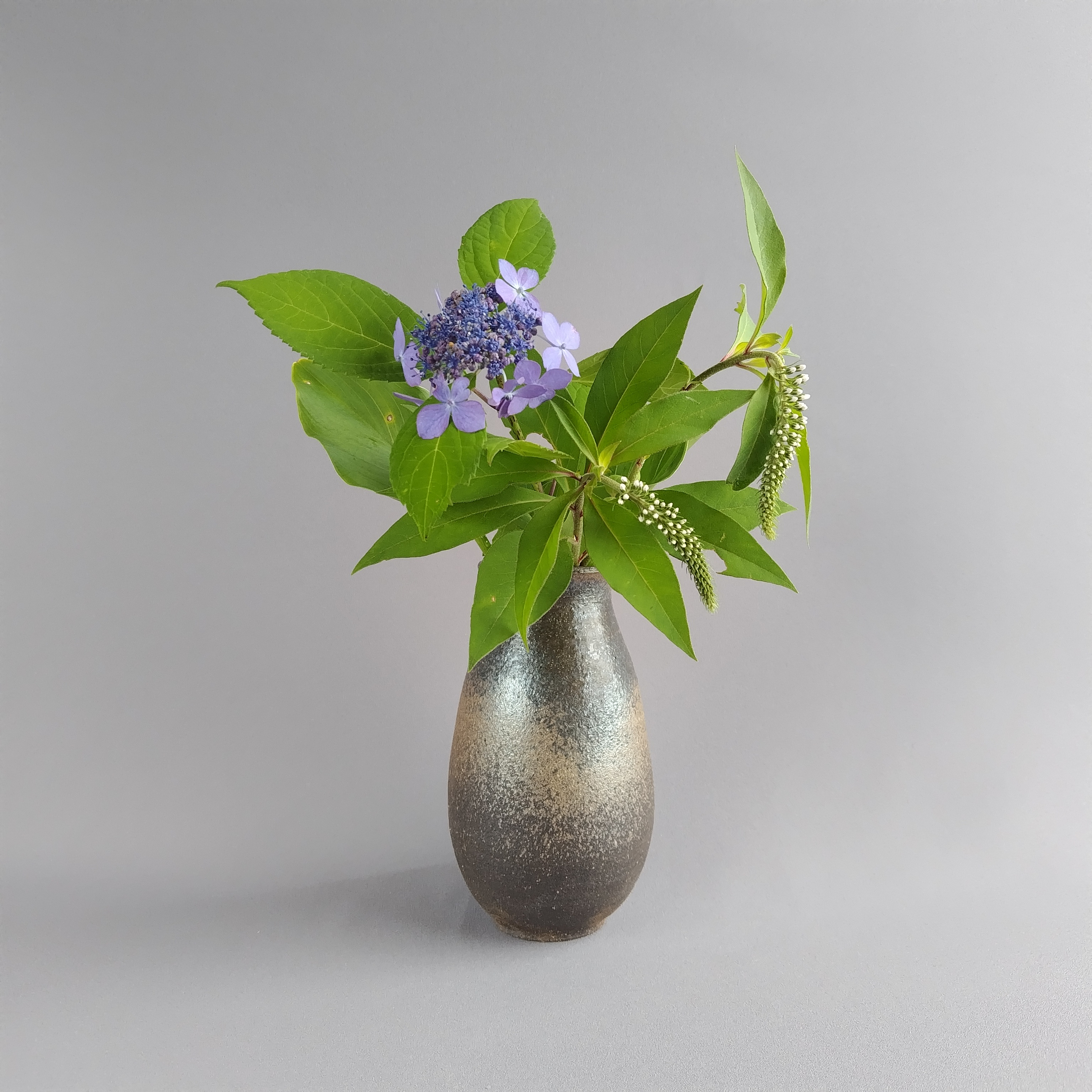 花入れ　焼締め　薪窯　【商品番号：00511】