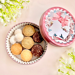 ご結婚祝いに♡ウェディングアイシングクッキー缶 2枚目の画像