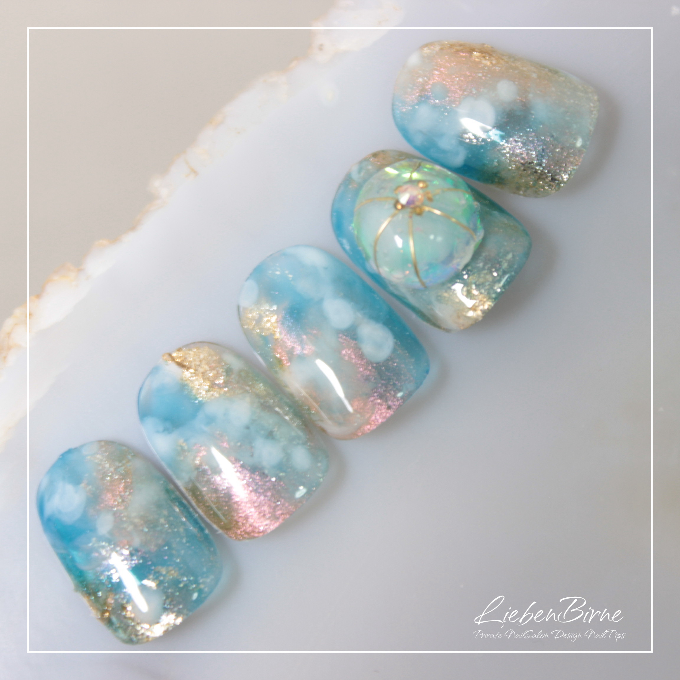 キラキラ海月のネイル＊Li