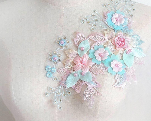 【セレブ愛用PB!】お花モチーフの刺繍素材バレリーナ♪ セレブ愛用PB!】お花モチーフの刺繍素材バレリーナ♪ 靴・シューズ