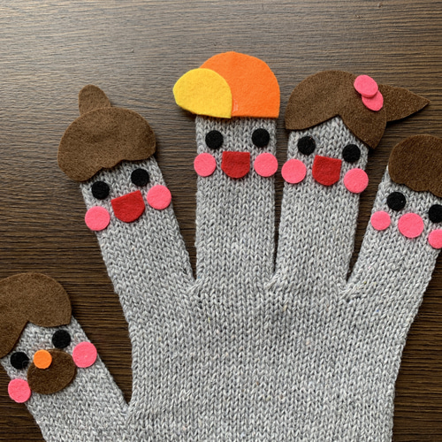 手袋シアター おはなしゆびさん おはなし指 おもちゃ・人形 かれいらい