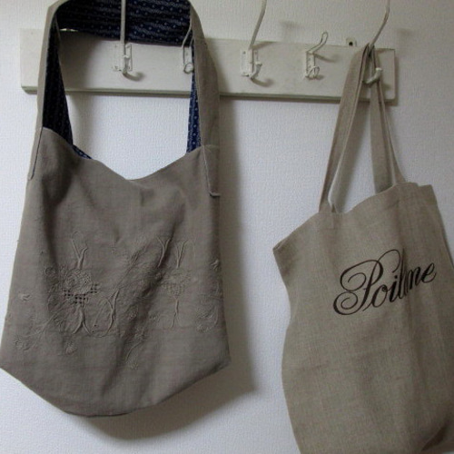 L0082 1950年代ハンガリー製古代幾何学刺繍ホームスパンリネン