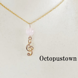 ト音記号 ゴールド♬ネックレス ハンドメイド 楽天市場】ネックレス