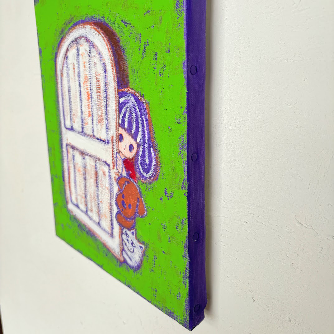 原画 油絵 白い紫陽花 （作品一覧 注目の作品、gallery