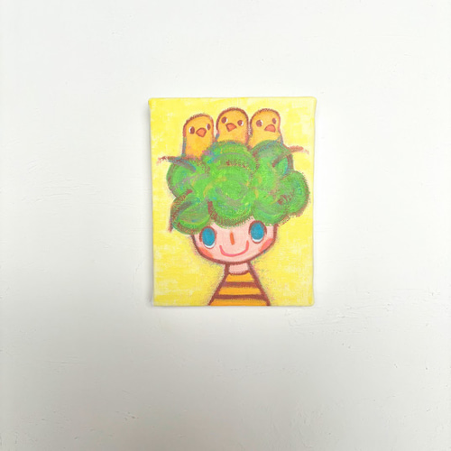 鳥の巣頭」原画 絵画 絵画 KATAKATA COBAJI 通販 17803846
