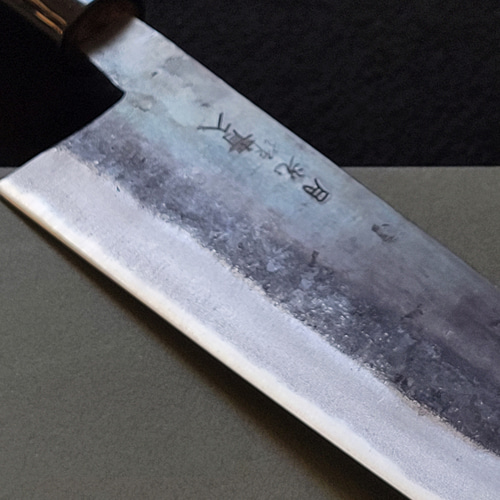 文化 青紙2号 黒打 黒檀水牛柄 170mm – MUSASHI