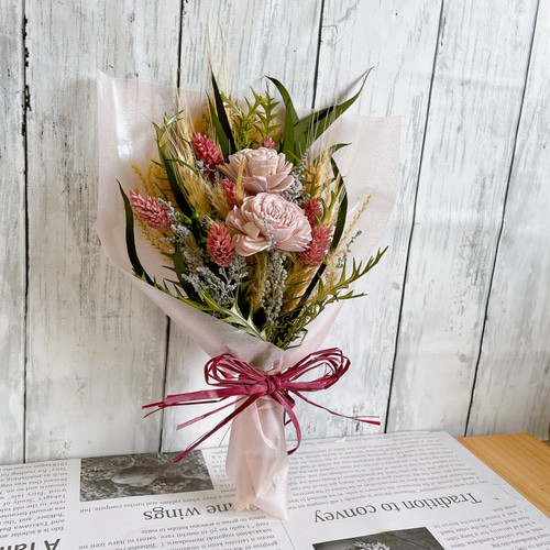プリザーブドフラワーの花束 ギフトフラワー 花束 プリザーブドフラワーブーケ プリザーブド