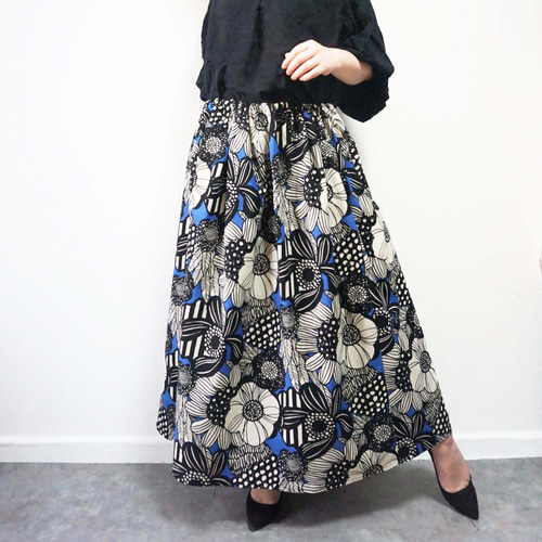 プランテーション plantation コットンリネンロングスカート エスニック プランテーション plantation コットンリネンロングスカート