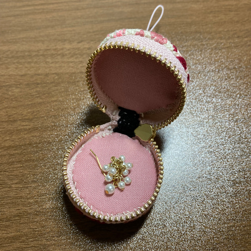 こぎん刺しマカロンポーチ 小銭入れ・コインケース nene1010 通販  