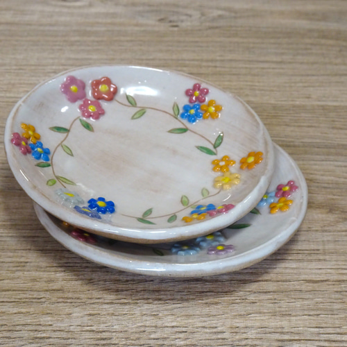 アンティーク雑貨 中古 MINTON (ミントン)など花柄の小皿3枚