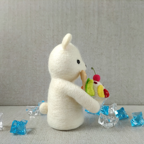 junpemiページ♡アイス気球- ̗̀ ☺︎ ̖́-チョコミント♡羊毛フェルト 楽天市場】チョコミント アイス（ペット・ペットグッズ）の通販