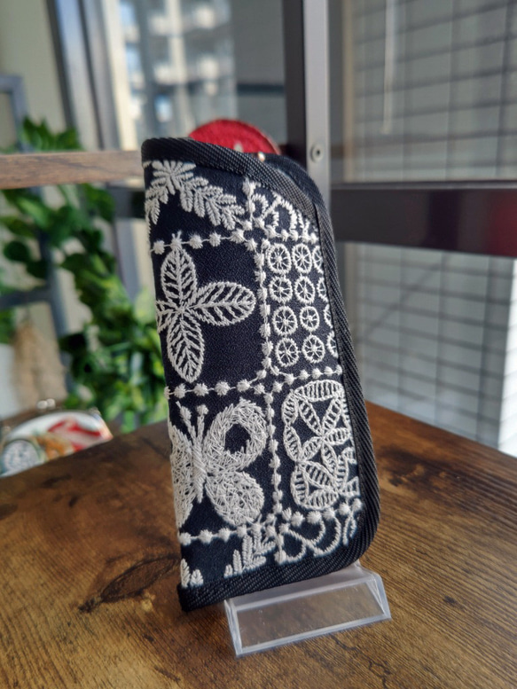 ミナペルホネン forest tile ダークネイビー