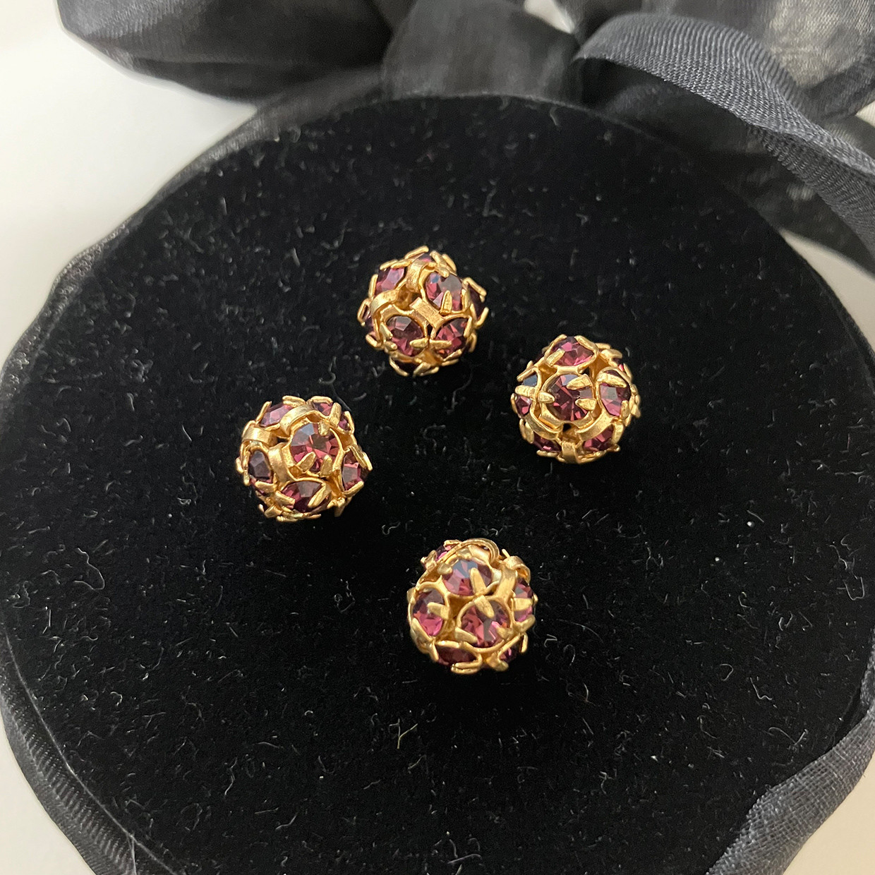 スワロフスキー製ビーズ4個セット（No.233）