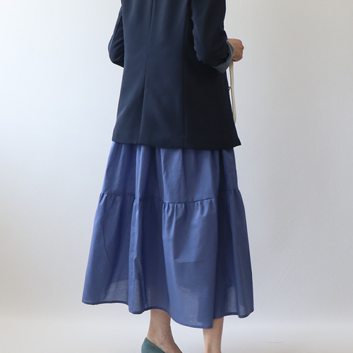 型紙ノースリーブティアードワンピース【875】 型紙 布と型紙のお店