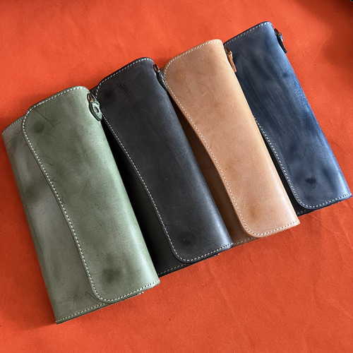 限定商品 財布 今年緑/グリーン系人気色 希少ラムスキン本革 限定商品 財布 今年緑/グリーン系人気色 希少ラムスキン本革