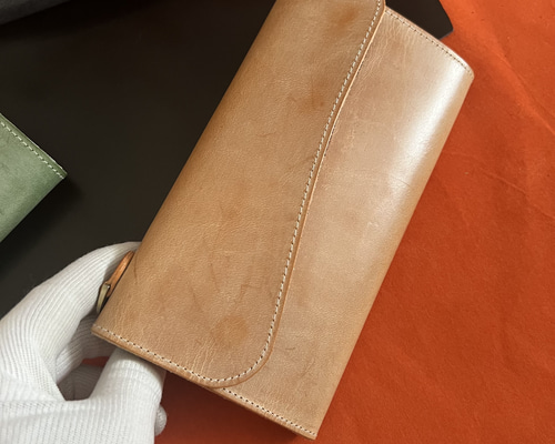 GANZO ネックウォレット ブラウン 牛革/ブライドルレザー GANZO ネックウォレット ブラウン 牛革/ブライドルレザー GANZO