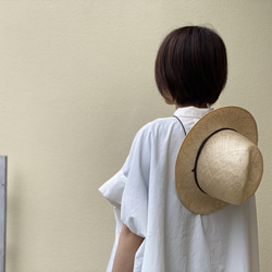 木型で作った丸型麦わら帽子 ハット 関口善大靴工房 通販