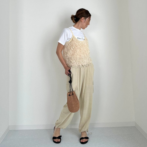 数量限定特別価格】ロングシーズン着回すオシャレキャミソール
