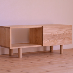 【ちょこぼ様オーダー品】テレビ台 AVボード 無垢材 130cm ハンドメイド ちょこぼ様オーダー品】テレビ台 AVボード 無垢材 130cm ハンドメイド