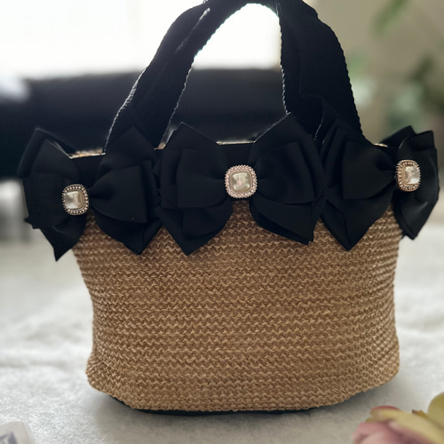 kate spade リボン　かごバッグ　トートバッグ　サマーバッグ 楽天市場】ケイトスペード かごバッグ リボン（バッグ・小物