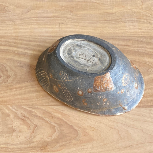 舟形楕円鉢「水玉」 中皿 めいポタ 通販 17807015｜Creema(クリーマ)