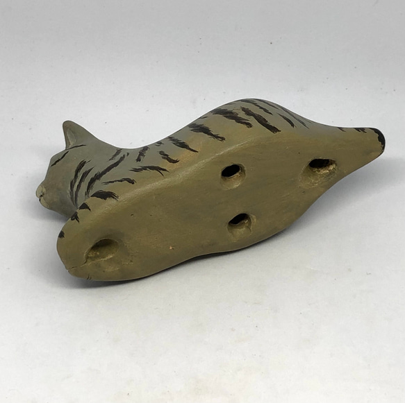 ネコリナ (猫のオカリナ)/sphin_h/キジトラ　キジトラ猫　オカリナ 人気・おすすめ｜多用途・生活用品におすすめ キャンペーン中 即納 即日発送サービス