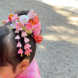 ✨つまみ細工　七五三　（三歳用）✨ 楽天市場】【8/4-8/11セール限定価格】 髪飾り つまみ細工