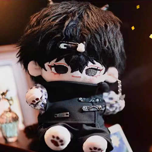 20cmぬいぐるみ 着せ替えぬいぐるみ アク 悪魔少年 黒髪黒目 角 20cmぬいぐるみ 着せ替えぬいぐるみ アク 悪魔少年 黒髪黒目 角