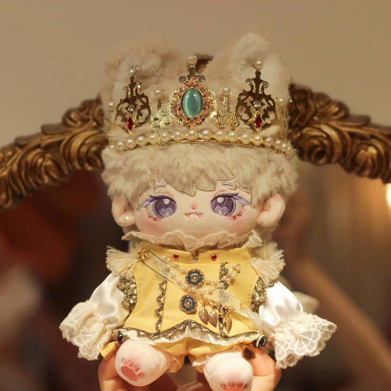 20cm着せ替えぬいぐるみ服 宝石王子セット 王冠付き 着せ替え 20cm着せ替えぬいぐるみ服 宝石王子セット 王冠付き 着せ替え