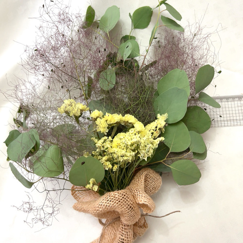 スモークツリーのスワッグ 大 ドライフラワー Satsuki 通販 17807865