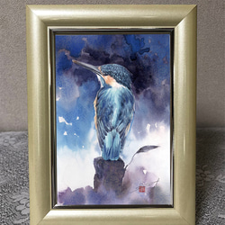 水彩アート「花と緑の花活け」1点物、手描き、真筆。 水彩アート「花と緑の花活け」1点物、手描き、真筆。 絵画