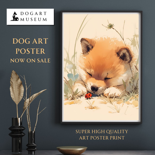 ワイヤークラフト アート 豆柴 柴犬 蝶 犬 壁掛け インテリア No1264