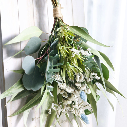 ユーカリ　①なんとなくブルースワッグ　ミニスワッグ ユーカリ ①なんとなくブルースワッグ ミニスワッグ スワッグ