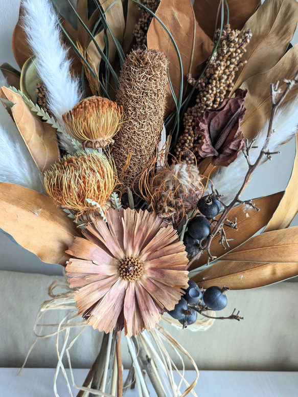 ウェディングブーケ＆ブートニア 花・木の実・枝葉・果実 G1205930759(9230円)