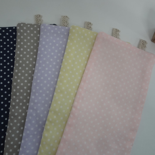 ドット水玉*1*やわらかガーゼハンカチ*5枚セット*ハンドメイド ドット水玉*1*やわらかガーゼハンカチ*5枚セット 子供服 oab789