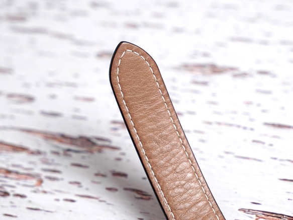 【システム手帳】#04 バイブルサイズ▪️総手縫い 表面 INDUSTRIA CONCERIA LA