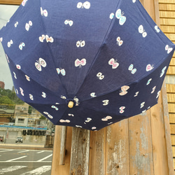 【美品】mina perhonen 折りたたみ日傘　jellybeans mina perhonen - mina perhonen ミナペルホネン jellybeans 晴雨